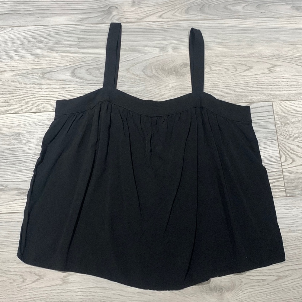 Black flowy blouse